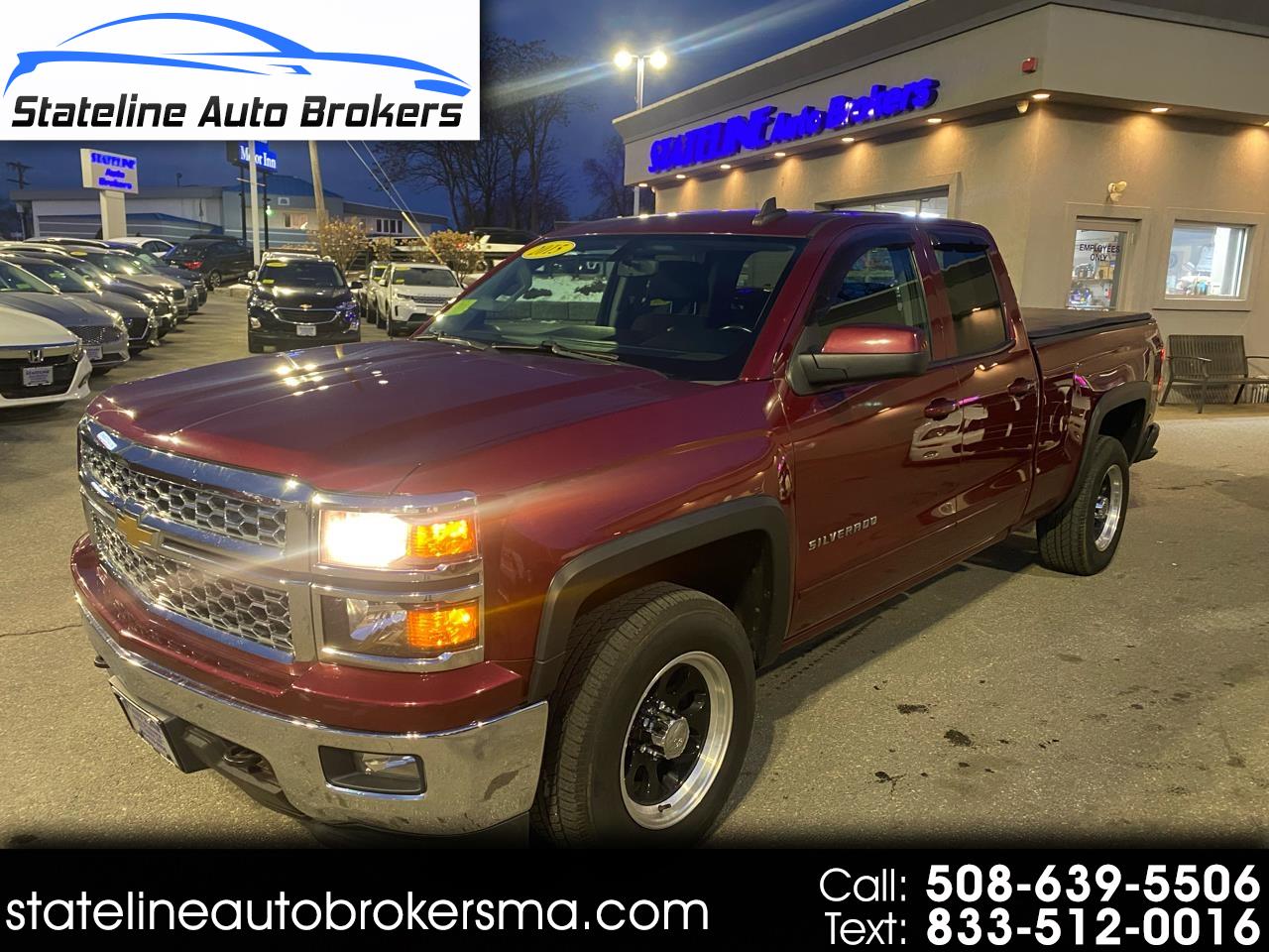 2015 Chevrolet Silverado 1500 4WD Double Cab 143.5" LT w/1LT