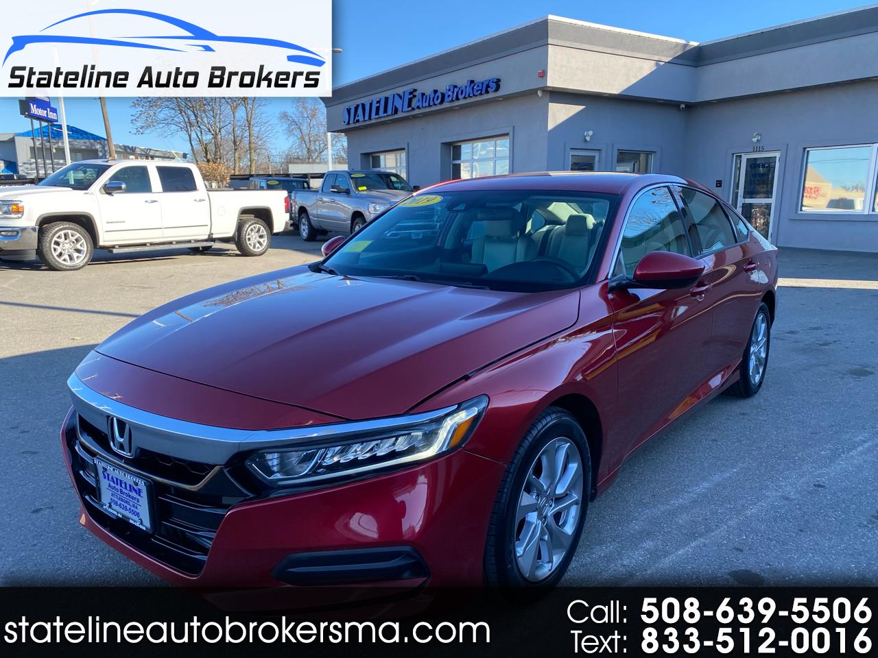 2019 Honda Accord Sedan LX 1.5T CVT