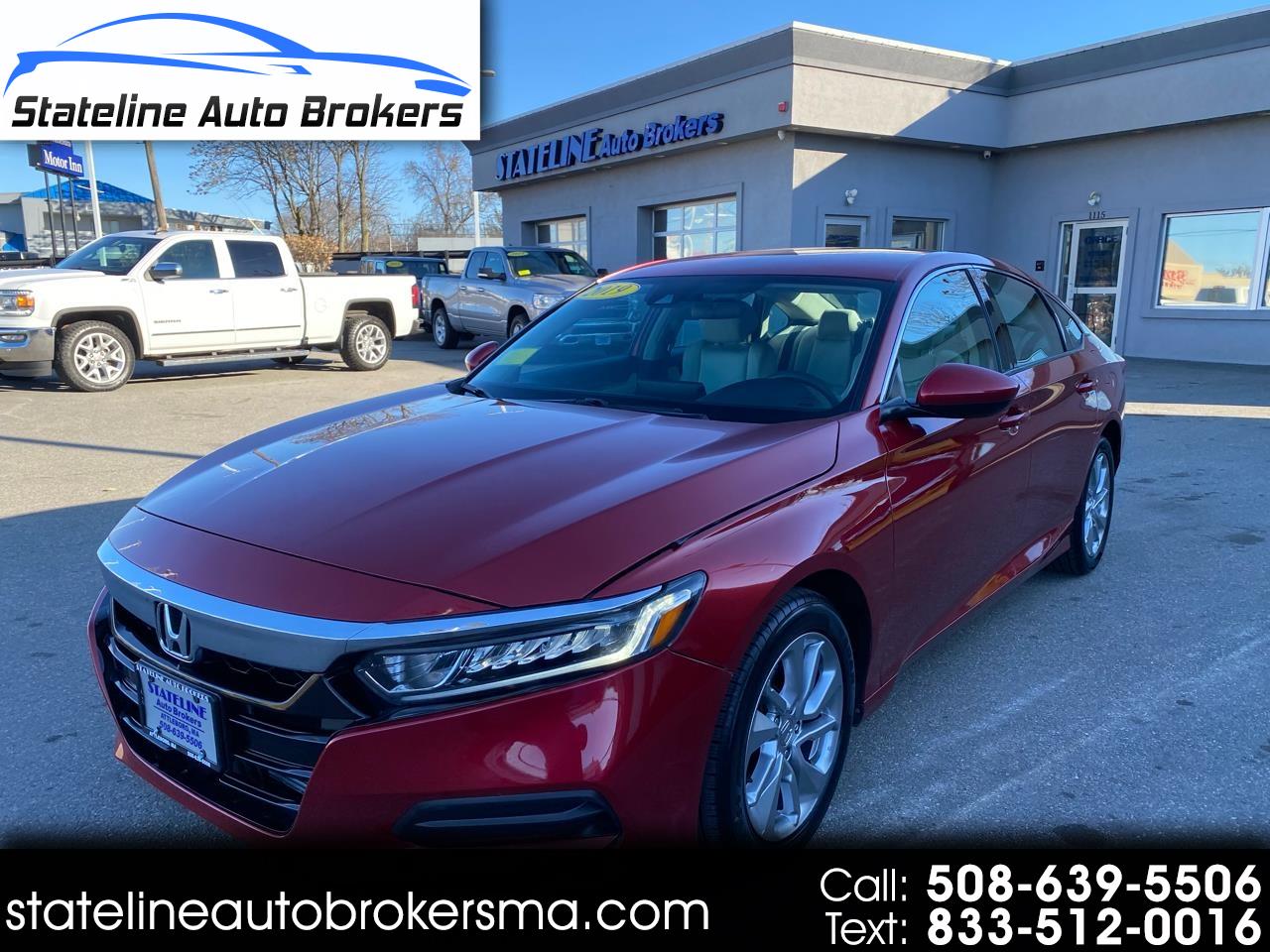 2019 Honda Accord Sedan LX 1.5T CVT