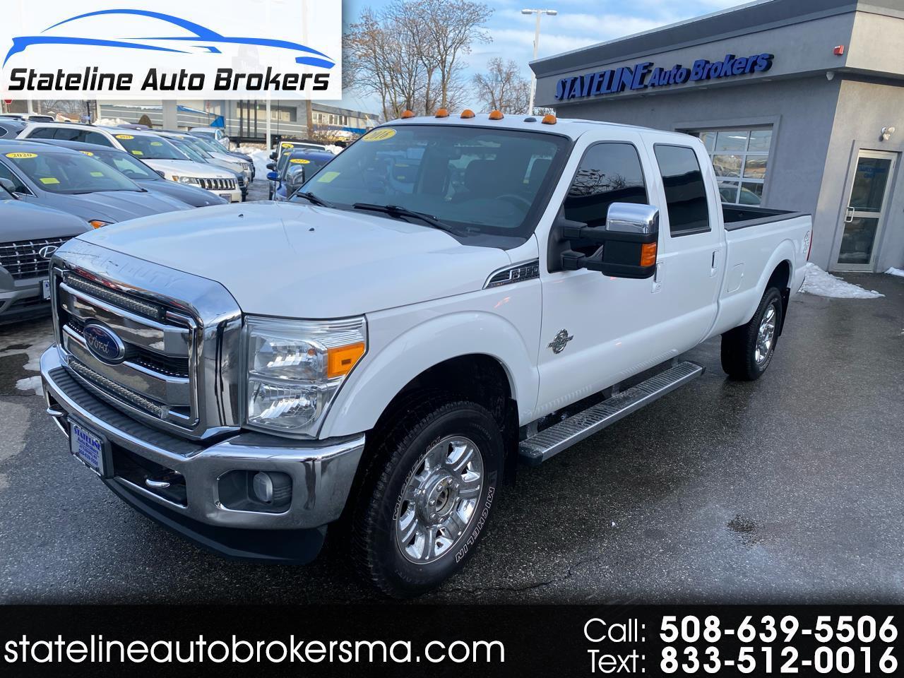 2016 Ford F-350 SD Lariat Crew Cab Long Bed 4WD
