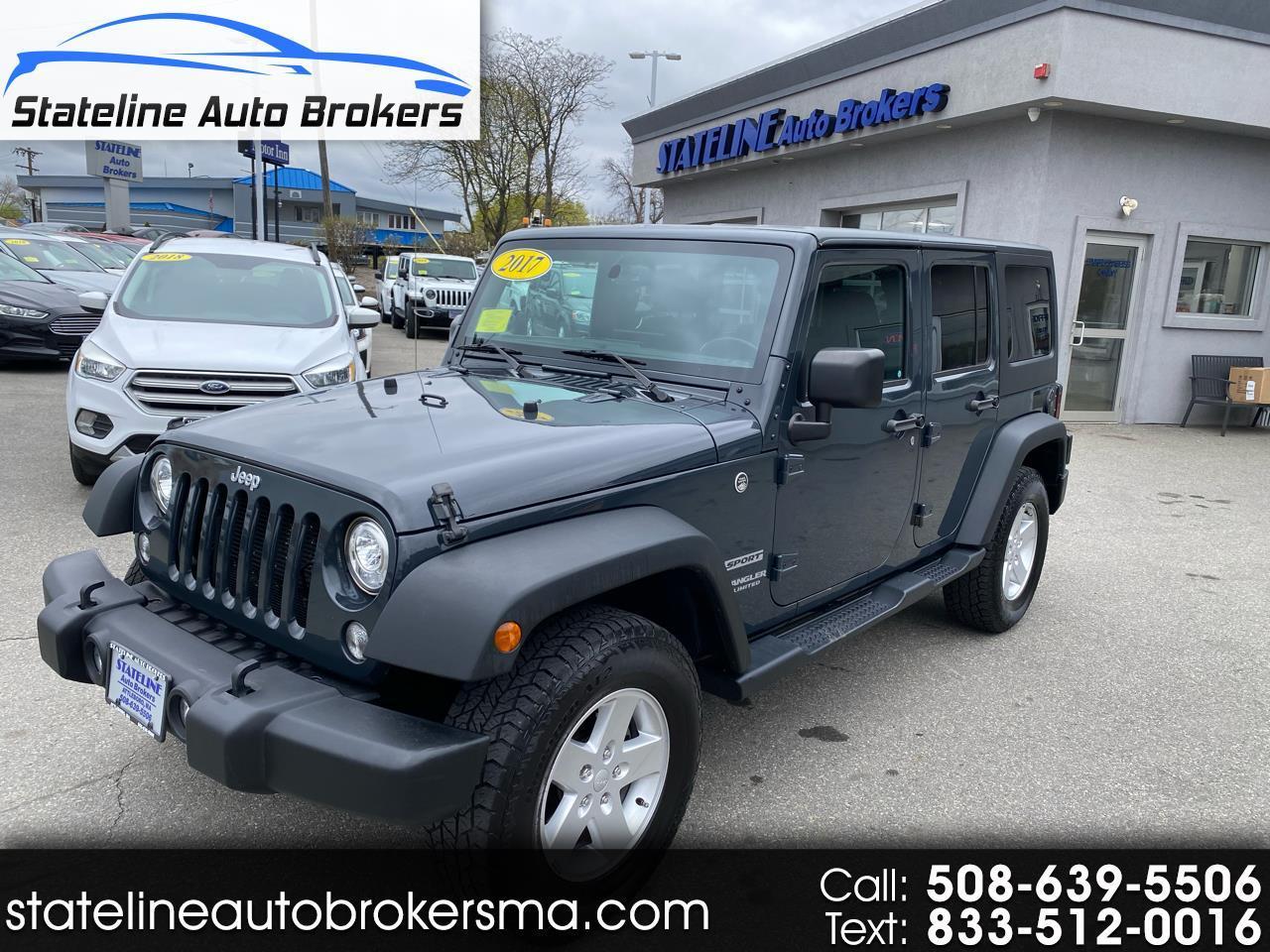 2017 Jeep Wrangler Unlimited Sport 4WD