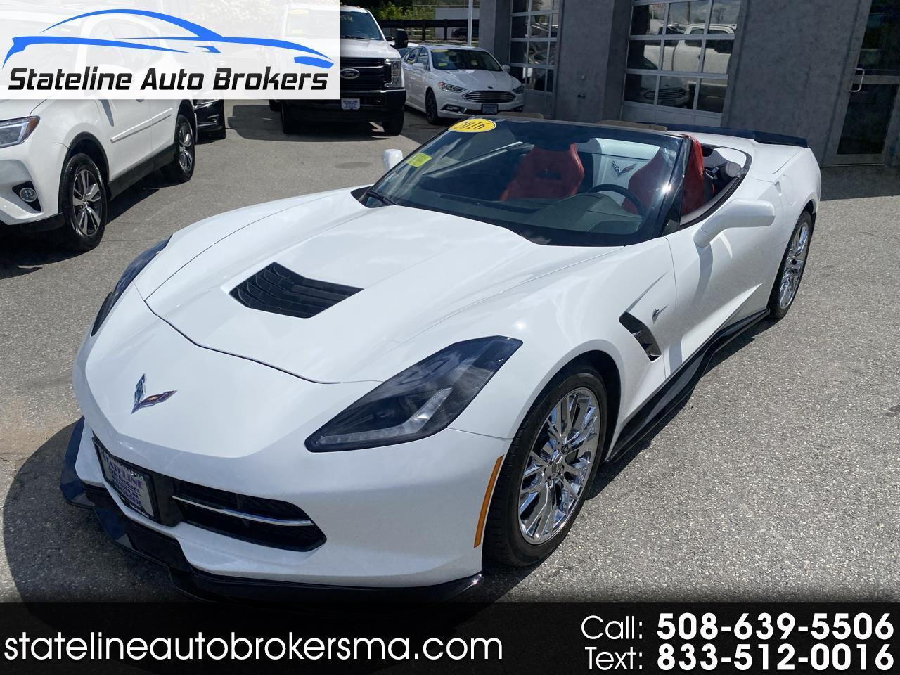 2016 Chevrolet Corvette 2dr Stingray Conv w/1LT