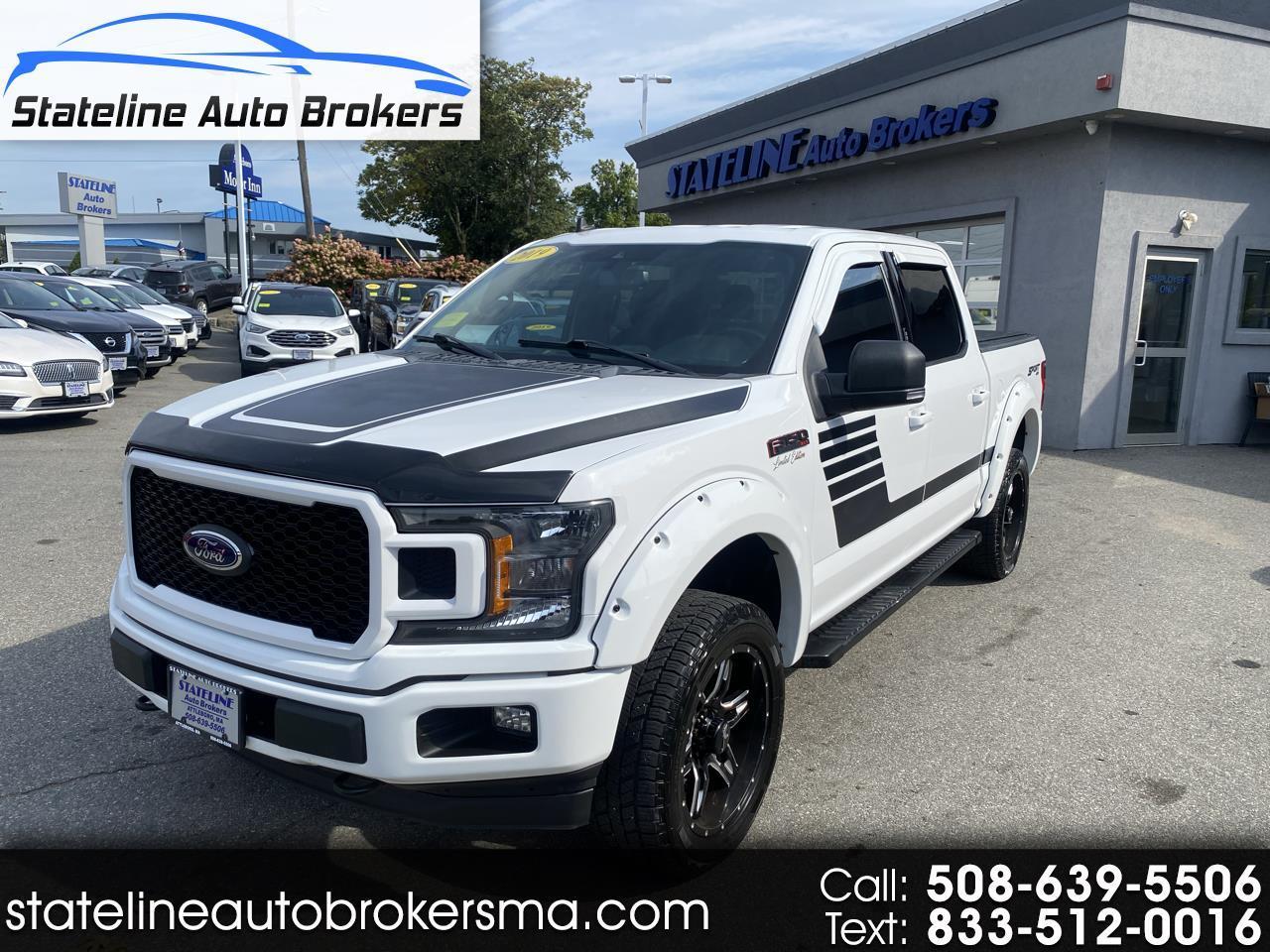 2019 Ford F-150 4WD SuperCrew 145" XLT SPORT