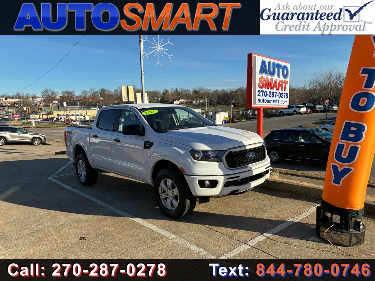 2020 Ford Ranger XLT 4WD SuperCrew 5' Box