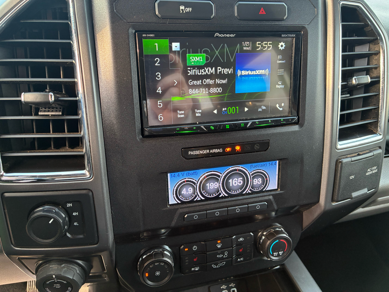 Ford F-150 4WD SuperCrew 145" XLT 2016