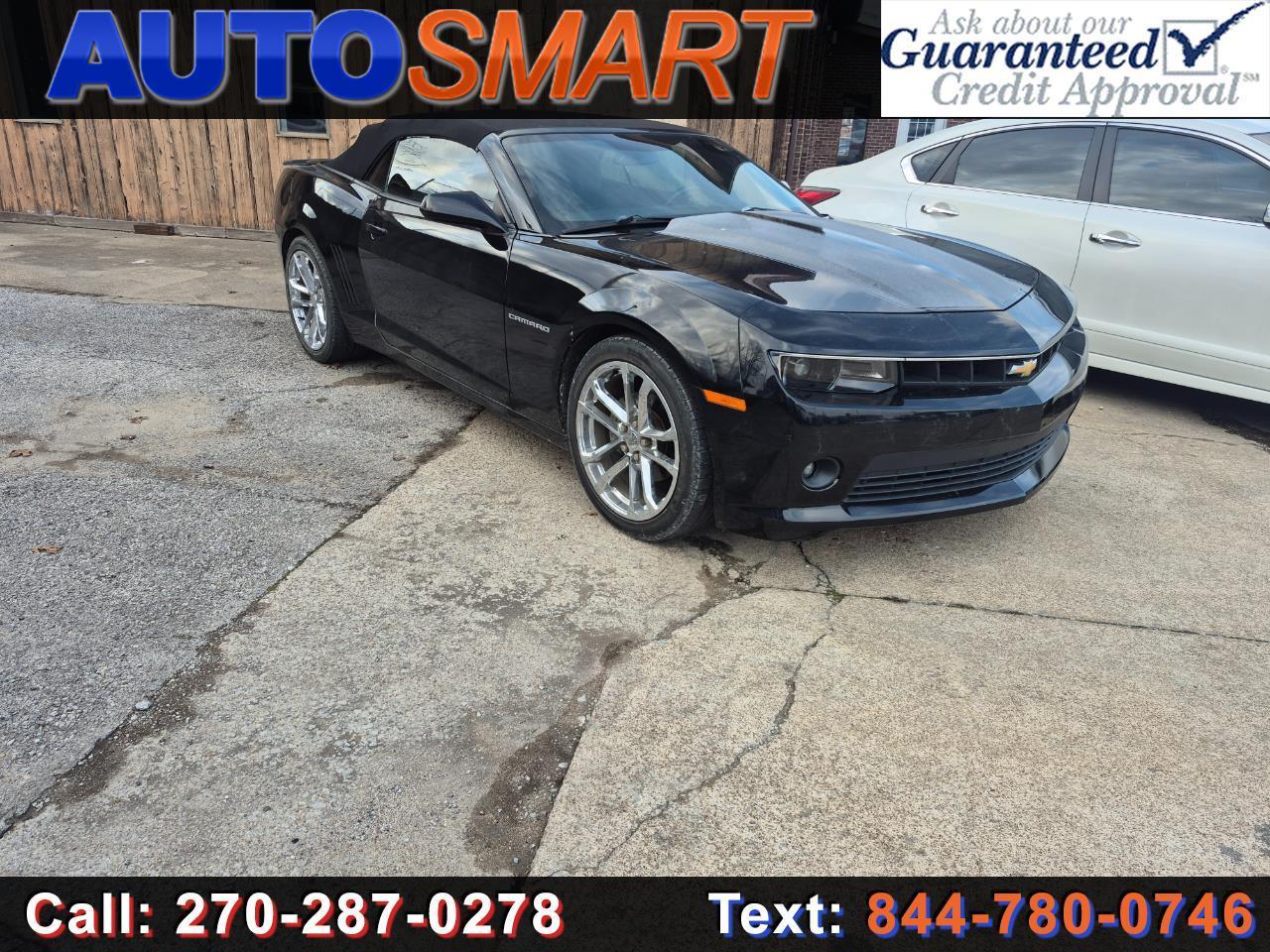 2015 Chevrolet Camaro 2dr Conv LT w/1LT