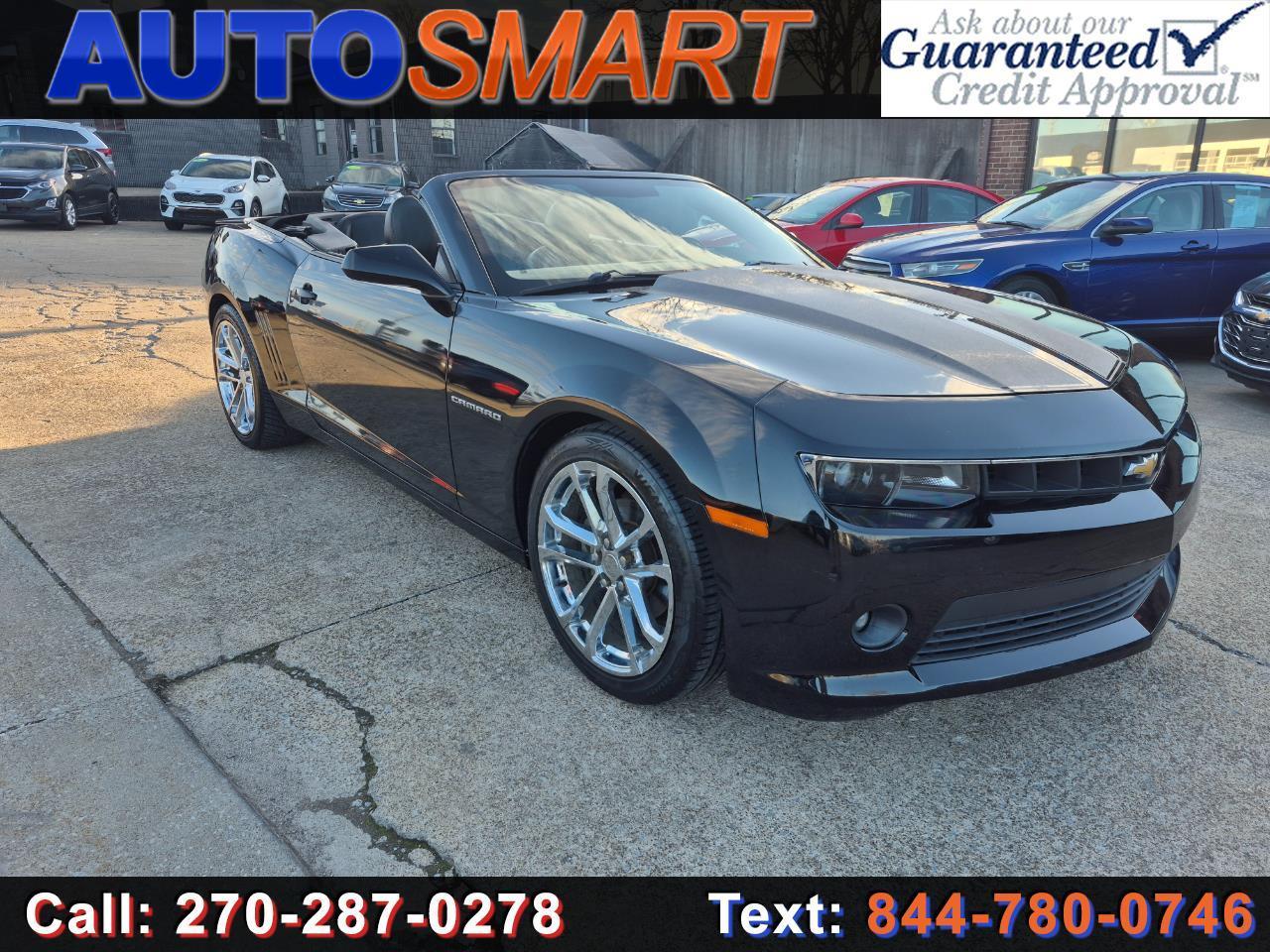 2015 Chevrolet Camaro 2dr Conv LT w/1LT