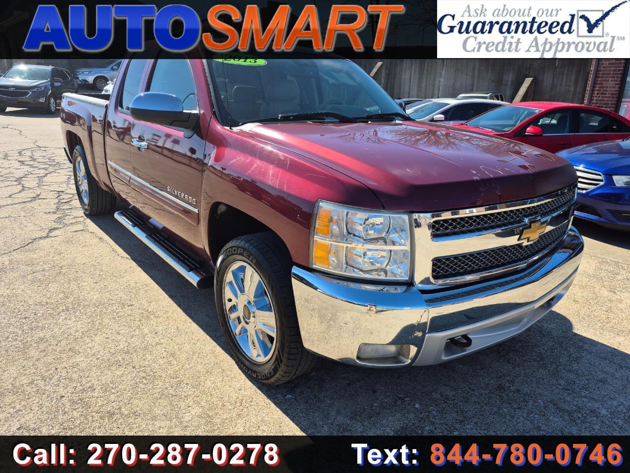 2013 Chevrolet Silverado 1500 4WD Ext Cab 143.5" LT