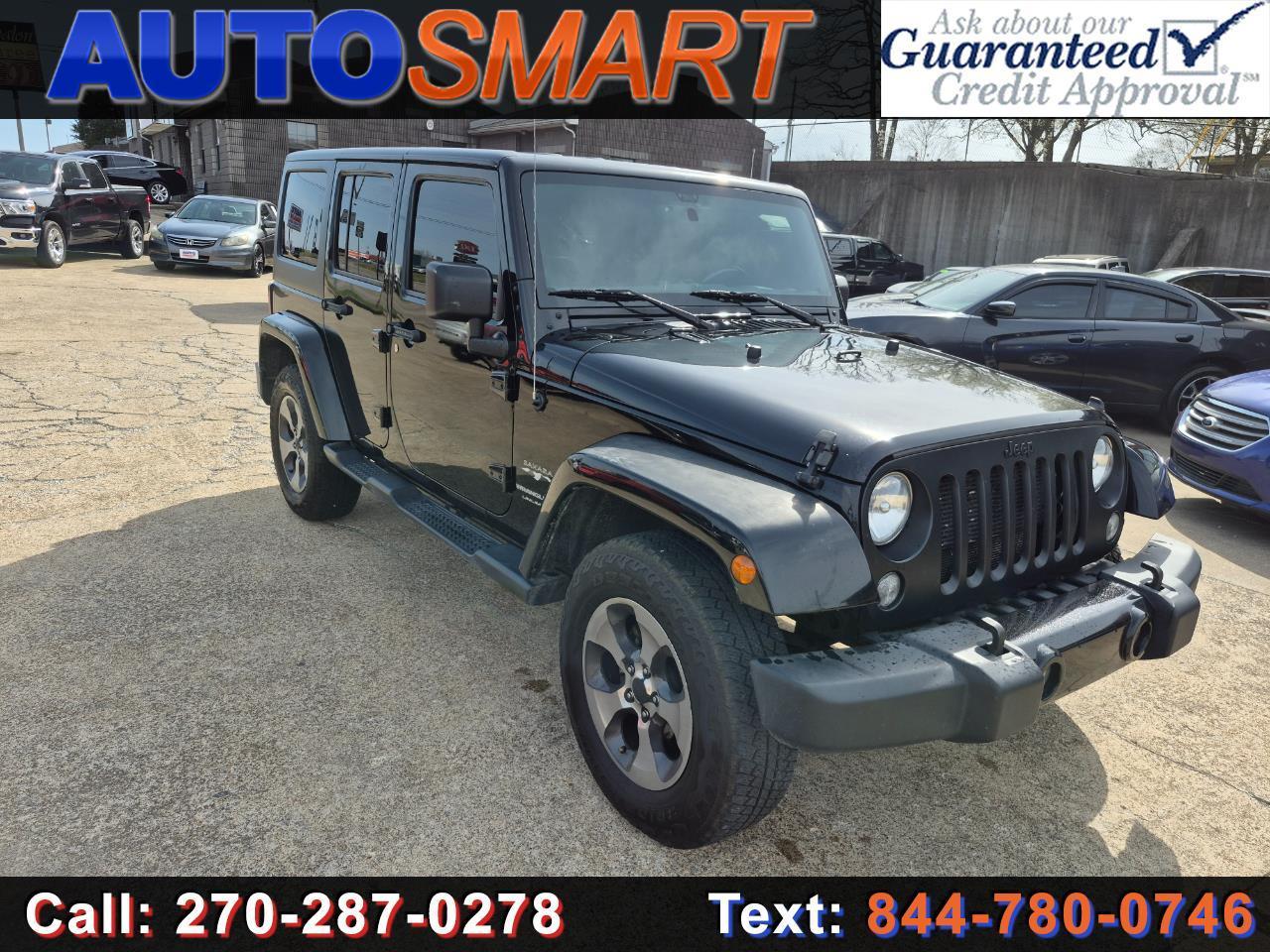 2018 Jeep Wrangler JK Unlimited Sahara 4x4