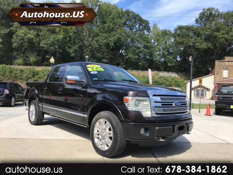 Ford F-150 Platinum SuperCrew 4WD 2013 Ford F-150 Platinum SuperCrew 4WD 2013