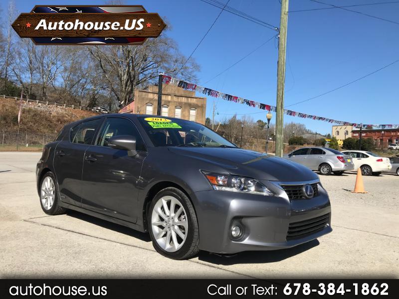 2013 Lexus CT 200h Hybrid 4D Hatchback
