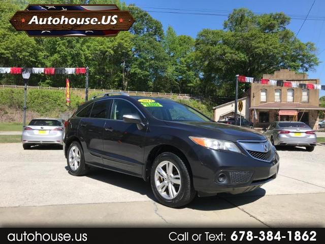 Gray 2014 Acura RDX FWD SUV / Crossover Front-Wheel Drive Automatic