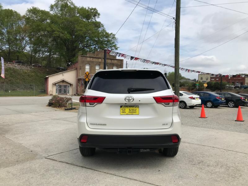 Toyota Highlander XLE 2017