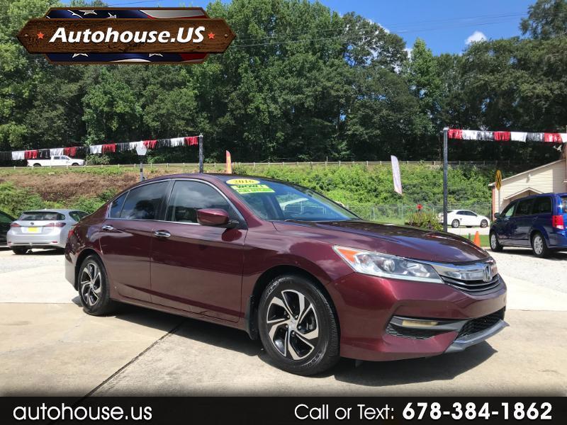 Honda Accord LX sedan 2016