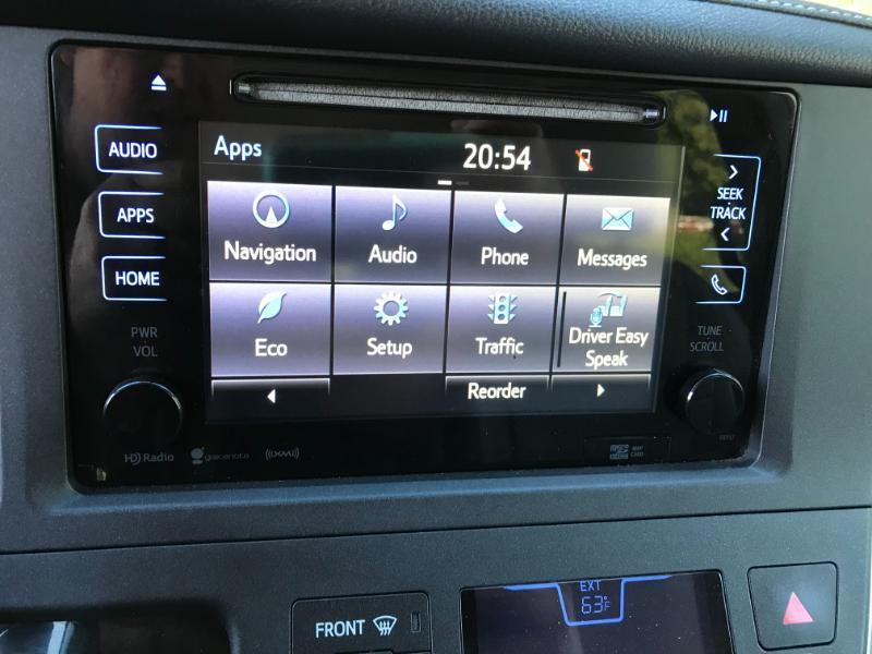 Toyota Sienna XLE FWD 8-Passenger V6 2016