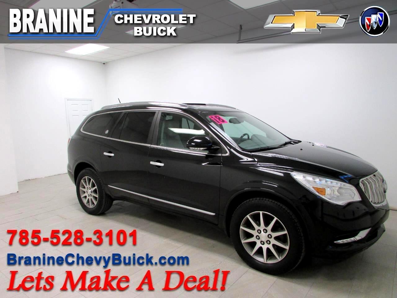 Used 2017 Buick Enclave Awd 4dr Leather For Sale In Osage City Ks 66523 Branine Chevrolet Buick