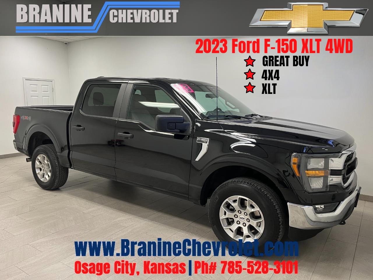 2023 Ford F-150 XLT 4WD SuperCrew 5.5' Box