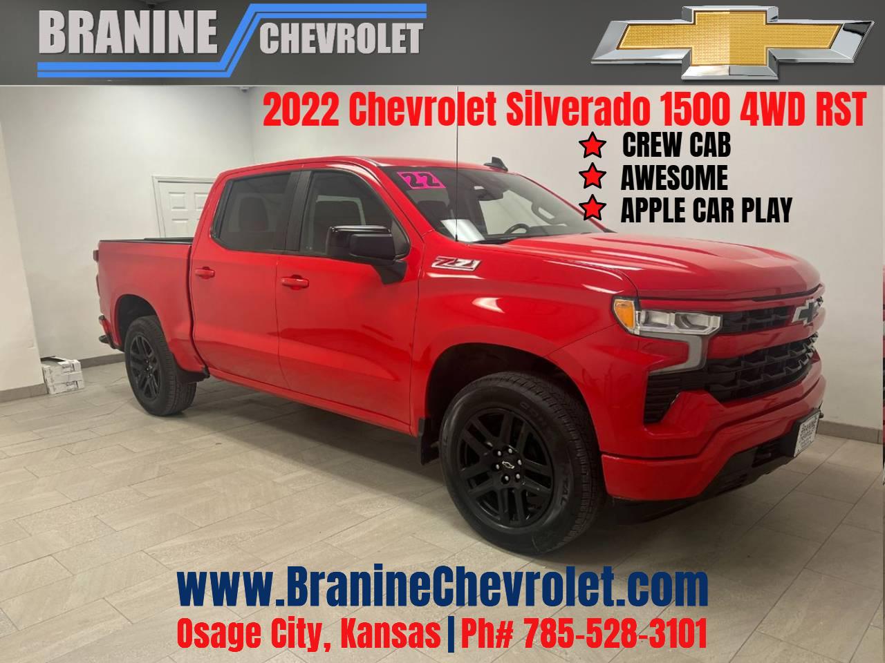 2022 Chevrolet Silverado 1500 4WD Crew Cab 147" RST
