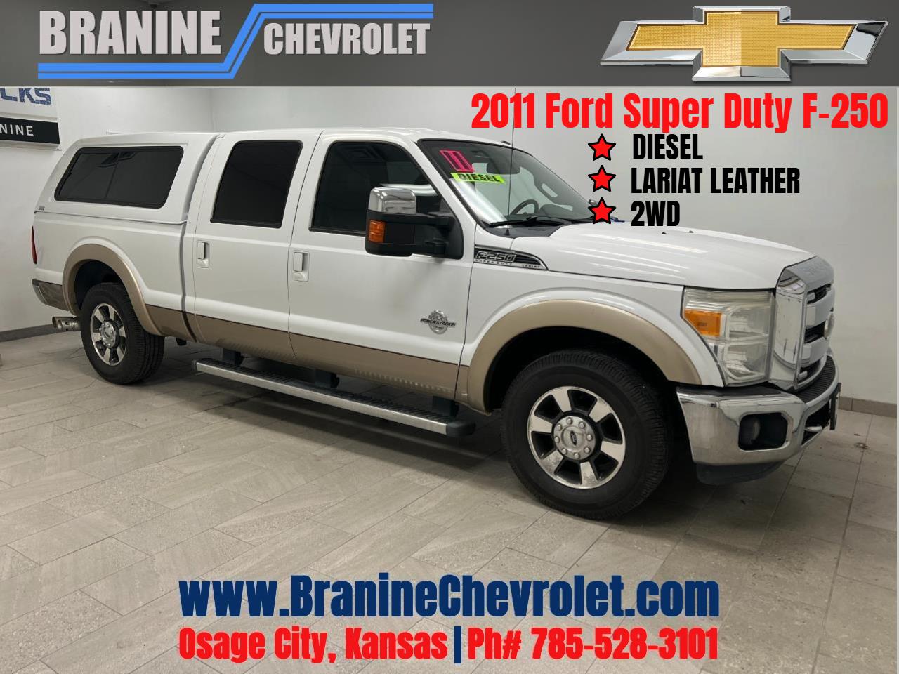 2011 Ford Super Duty F-250 Crew Cab 172" Lariat