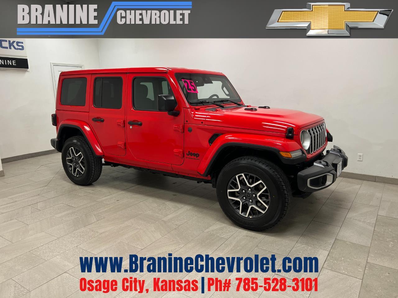 2025 Jeep Wrangler Sahara 4 Door 4x4