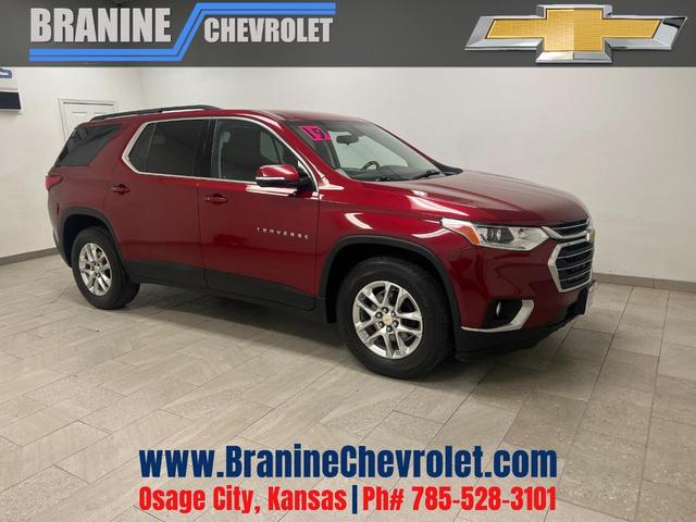 CAJUN RED 2019 Chevrolet Traverse LT Cloth FWD SUV / Crossover Front-Wheel Drive Automatic