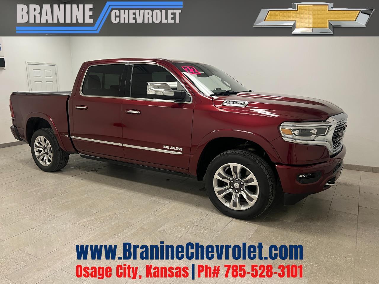 2022 RAM 1500 Limited 4x4 Crew Cab 5'7" Box