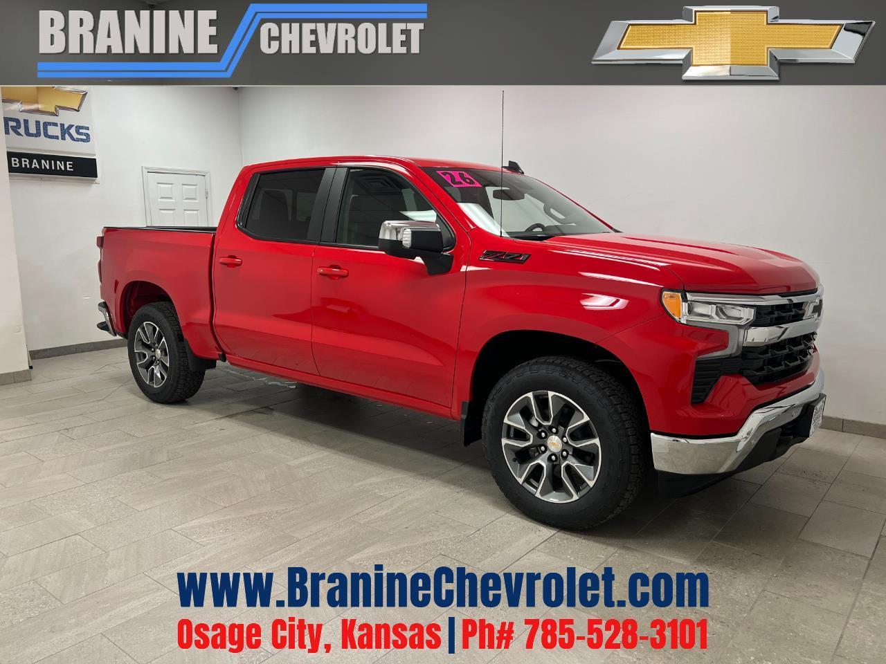 2026 Chevrolet Silverado 1500 4WD Crew Cab 147" LT w/1LT