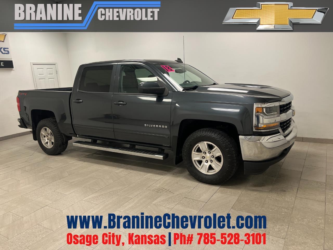 2018 Chevrolet Silverado 1500 4WD Crew Cab 143.5" LT w/1LT