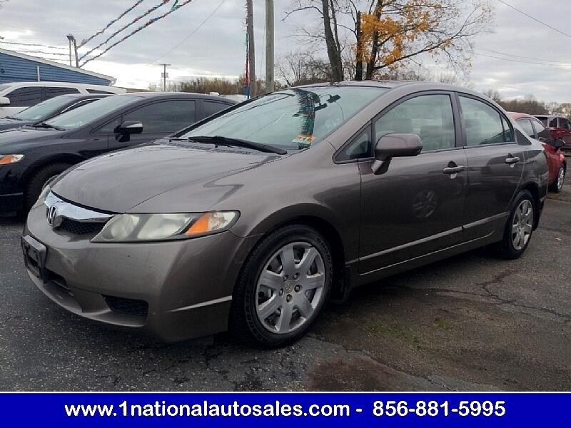 Used 2009 Honda Civic LX 4dr Sedan 5A for Sale in Glassboro NJ 08028