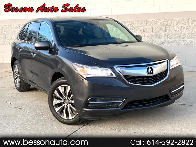 2016 Acura MDX 4WD 4dr Tech Pkg
