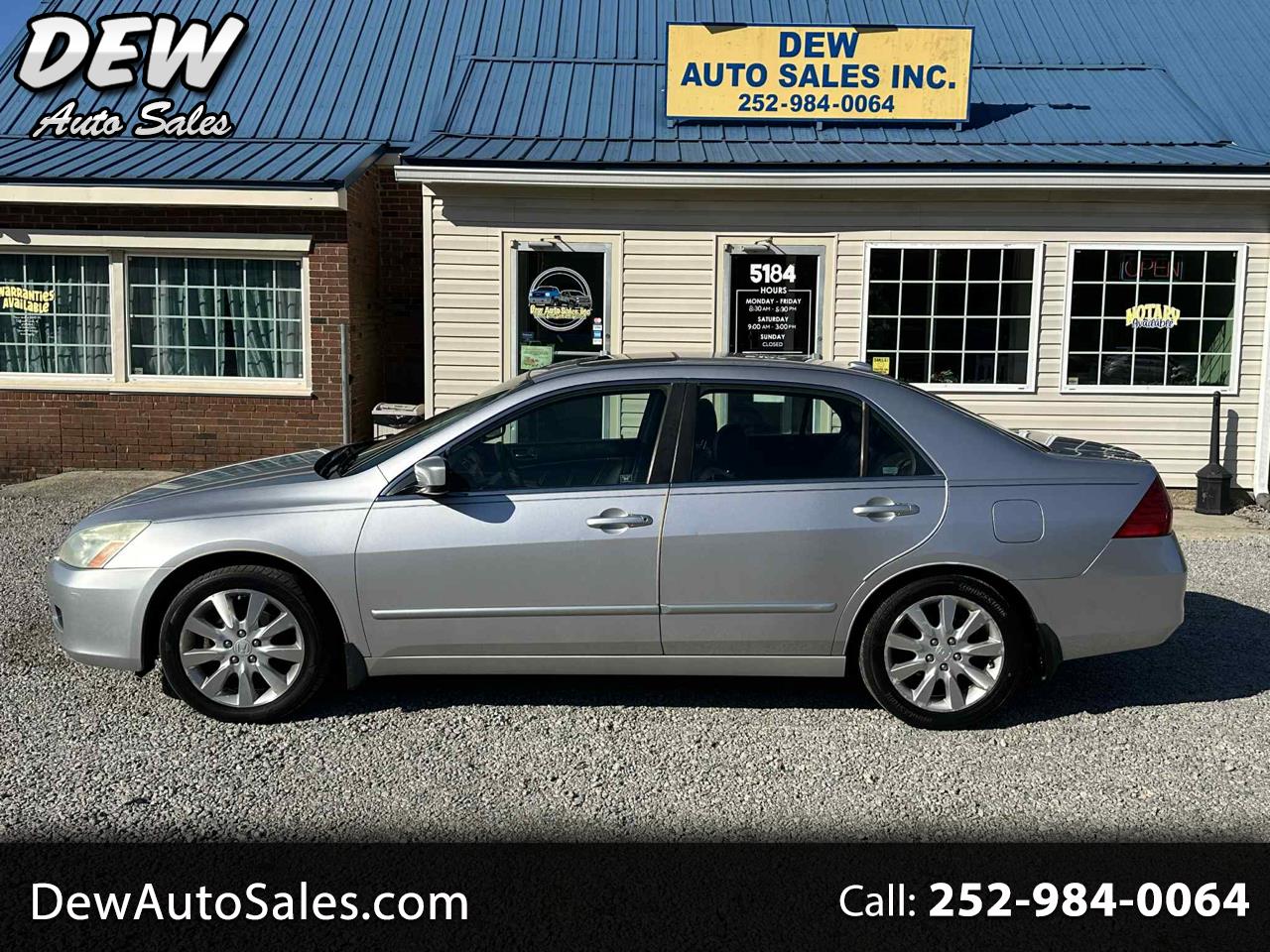 Honda Accord EX V-6 Sedan AT w/ Nav System/ XM Radio 2006