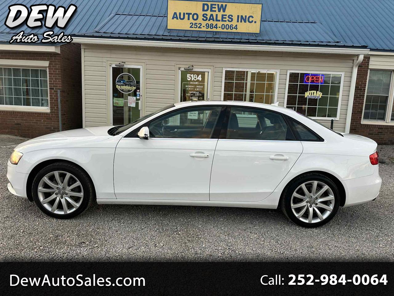 Audi A4 2.0T Sedan quattro Tiptronic 2013