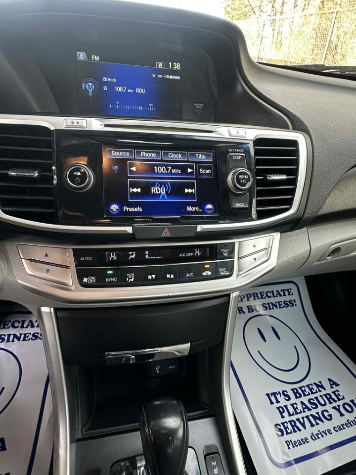 Honda Accord EX-L Sedan CVT 2015