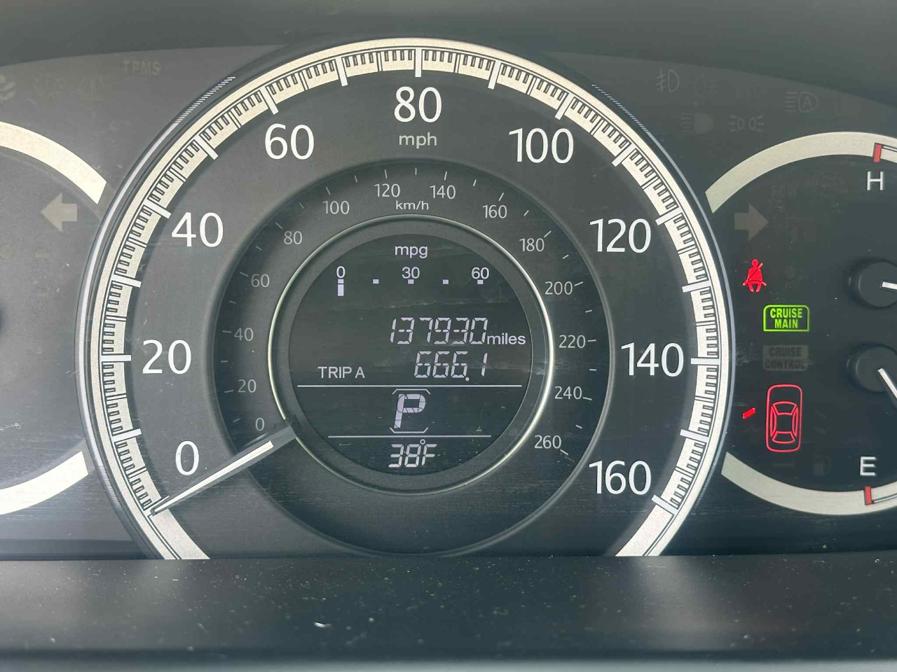 Honda Accord EX-L Sedan CVT 2015