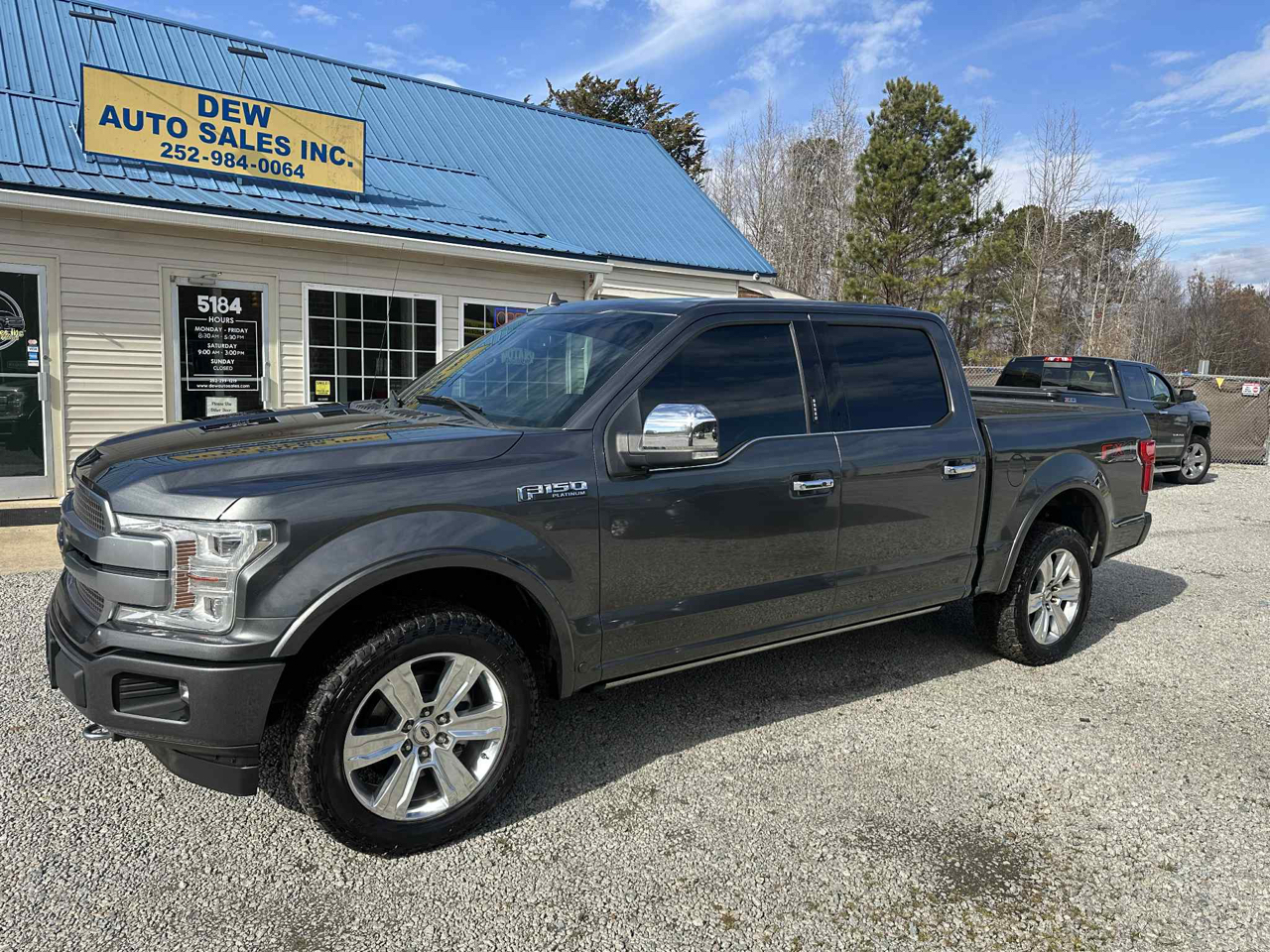 Ford F-150 Platinum SuperCrew 5.5-ft. Bed 4WD 2018