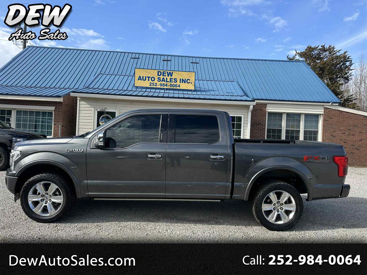 2018 Ford F-150 Platinum SuperCrew 5.5-ft. Bed 4WD