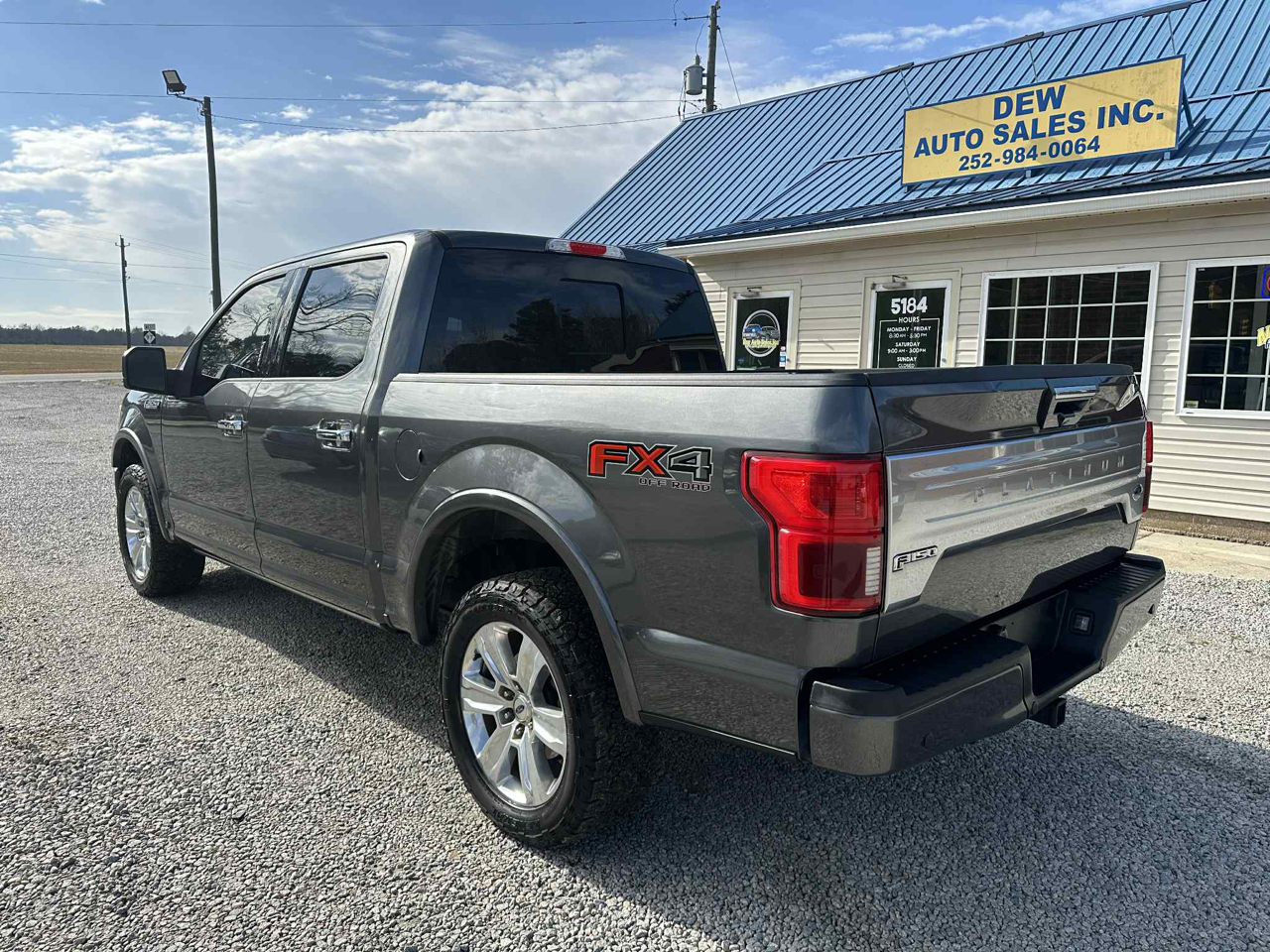 Ford F-150 Platinum SuperCrew 5.5-ft. Bed 4WD 2018