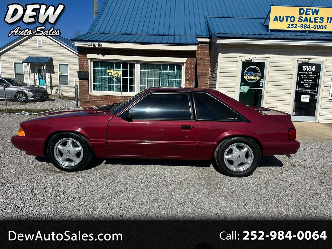 Ford Mustang LX hatchback 1993