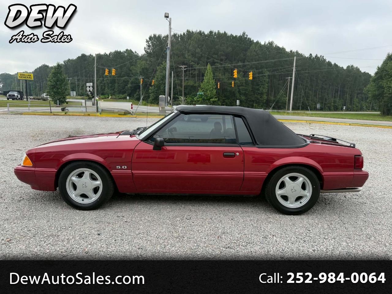 Ford Mustang LX 5.0L convertible 1992