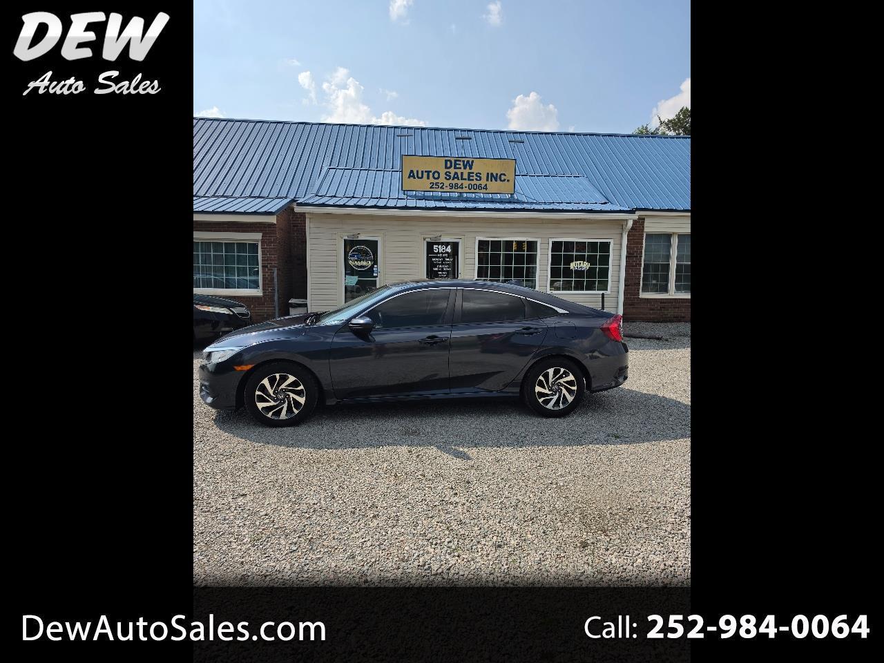Honda Civic EX Sedan CVT 2018