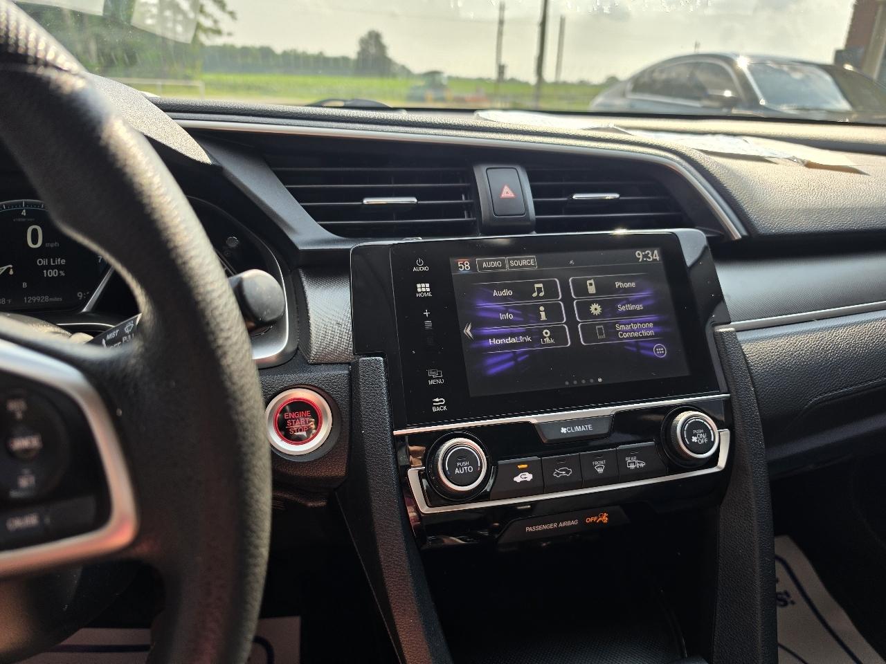 Honda Civic EX Sedan CVT 2018