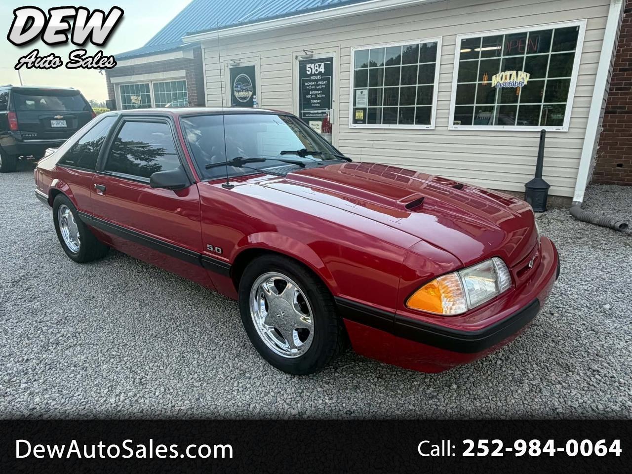 Ford Mustang LX 5.0L hatchback 1990