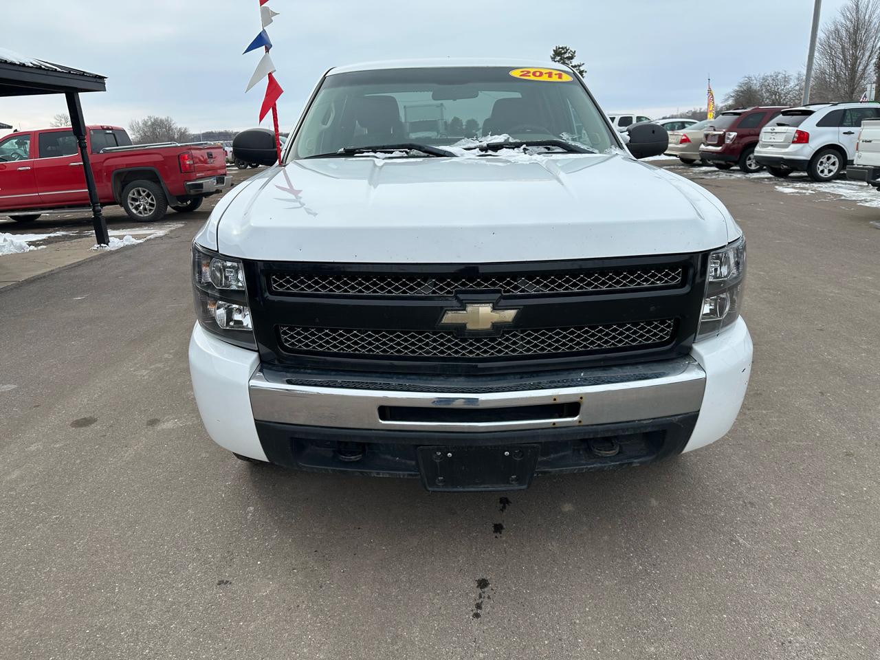 Chevrolet Silverado 1500 4WD Ext Cab 143.5" Work Truck 2011