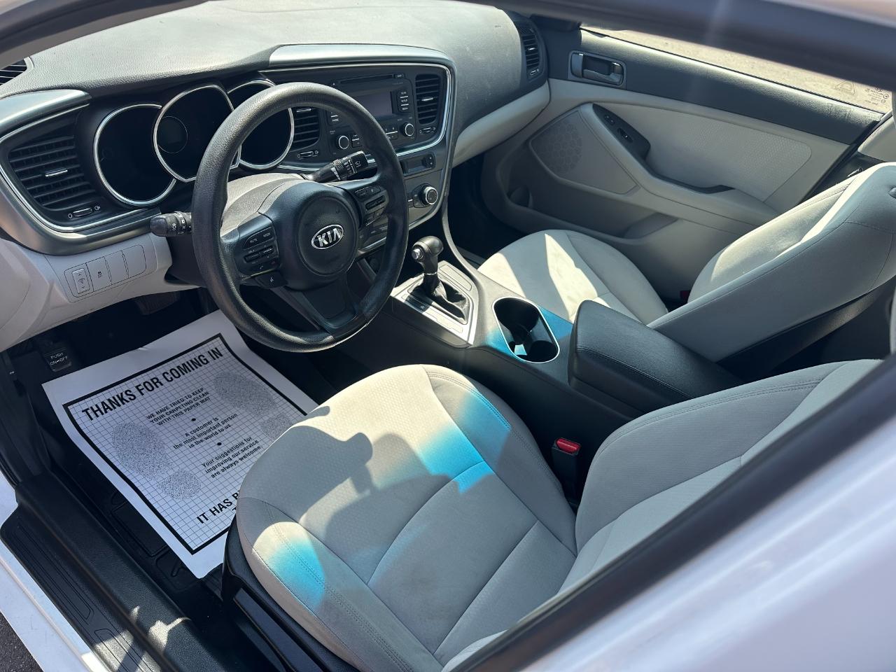 Kia Optima 4dr Sdn LX 2014