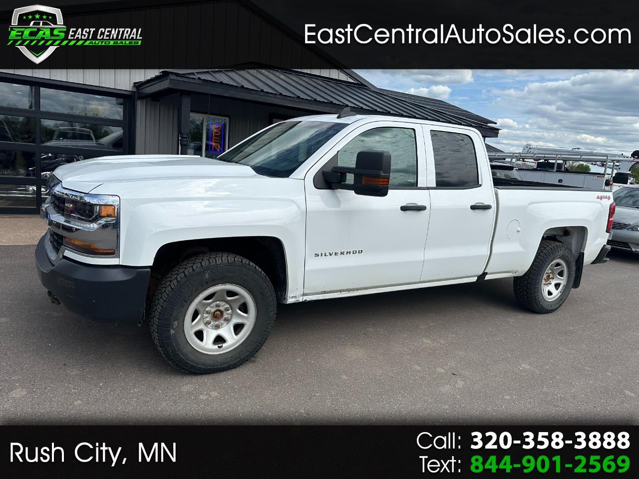 2016 Chevrolet Silverado 1500 4WD Double Cab 143.5" Work Truck