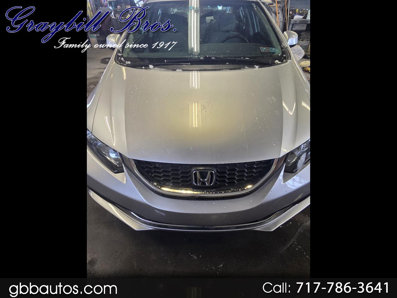 2013 Honda Civic LX Sedan 5-Speed AT