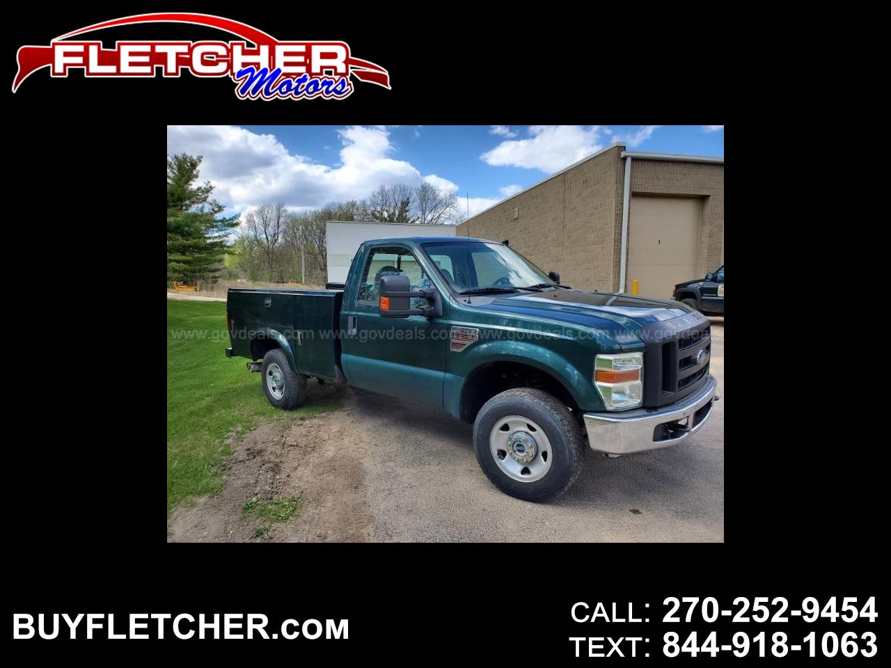 Used 2008 Ford Super Duty F250 SRW 4WD Reg Cab 137" XLT for Sale in