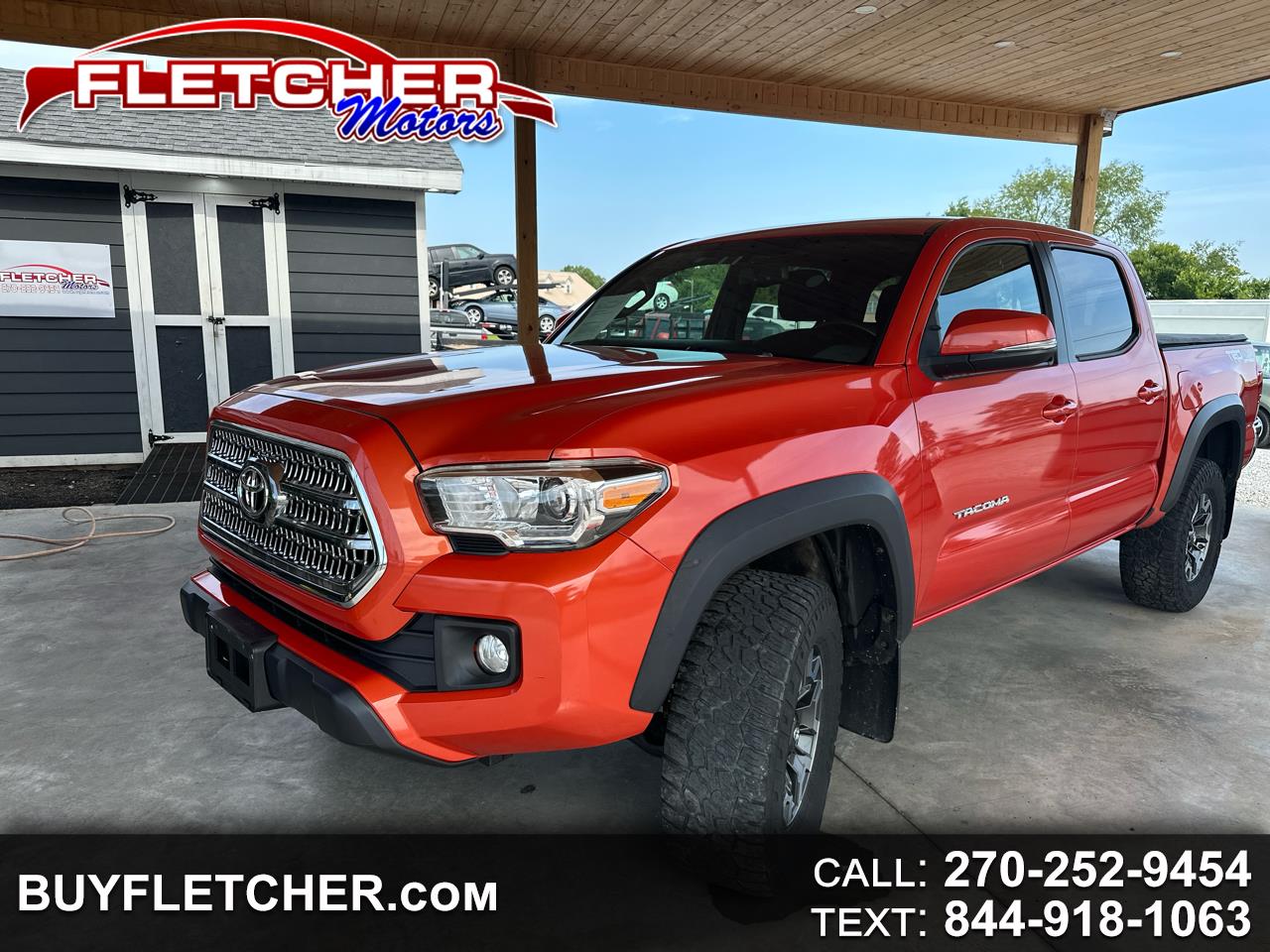2017 Toyota Tacoma TRD Off Road Double Cab 5' Bed V6 4x4 AT (Natl)