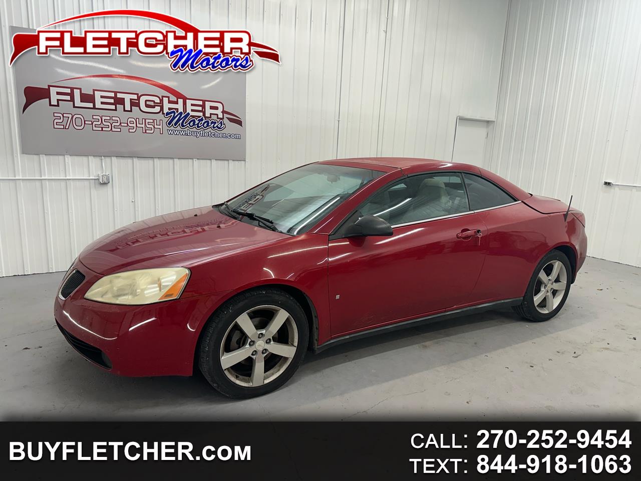 2007 Pontiac G6 2dr Convertible GT