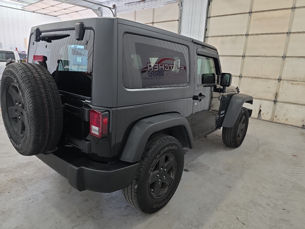 Jeep Wrangler 4WD 2dr Sport 2012
